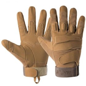 Resim SİNGLE SWORD L Haki Taktik Eldiven Askeri Eldiven Bisiklet Eldiveni Bej L 