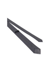 Resim Plus Scorpion Klasik & Modern Stil Uyumlu Armürlü Erkek Kravat Özel Gün Ve İş Hayatı İçin Açık Gri 