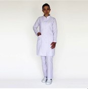 Resim Kadın Hakim Yaka Beyaz Doktor Önlük Hemşire, Eczacı, Öğretmen 