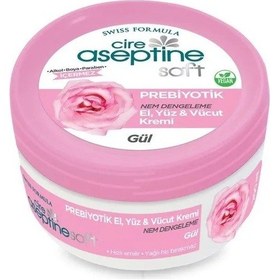 Resim Cire Aseptine Soft Prebiyotik Gül El, Yüz Ve Vücut Kremi 200 Ml 