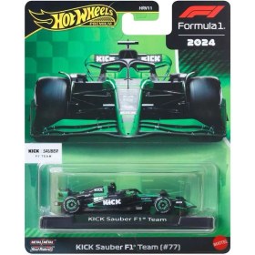 Resim Hot Wheels Premium Formula 1 Kick Sauber #77 