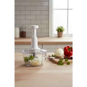 Resim Depa Basmali El Rondosu Sebze Meyve Doğrayıcı 2,5 Lt 2 Parça 