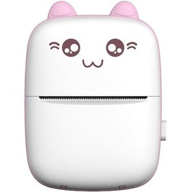 Resim Torima C9 Kablosuz Bağlantı App Kontrol Mini Taşınabilir Termal Yazıcı Pembe 