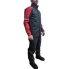 Resim Venom Motorcu Yağmurluk Pu Kırmızı Siyah 