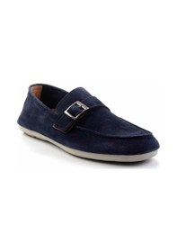 Resim Bambi Lacivert Leather Erkek Loafer Ayakkabı E01304406502 Lacivert 