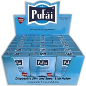 Resim Pufai 525 adet Slim ve Super Slim Sigara Filtresi, Sigara Ağızlığı,21 Turkuaz Kutu 