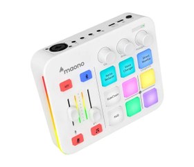 Resim MAONO Maonocaster G1 NEO Oyun Yayıncısı İçin Ses Mikseri - Beyaz 