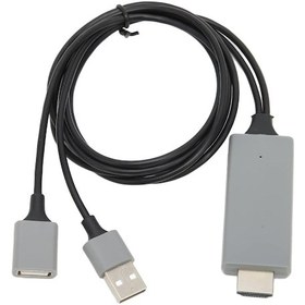Resim Tüm Telefon Ve Tabletler İçin Hdmı Tv Görüntü Ve Ses Aktarım Kabl 
