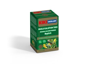 Resim Kiki Excellent Muzlu Kalsiyum Reptivit Sürüngenler ve Amfibiler için Toz Mineral 100 Gr 