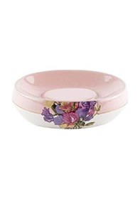 Resim Pink Flower Sabunluk, D-20101 Siyah 