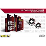 Resim volkswagen jetta led far aparatı h7 kısa far sabitleme aparatı 