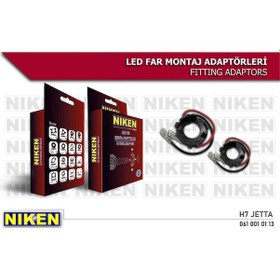 Resim volkswagen jetta led far aparatı h7 kısa far sabitleme aparatı 