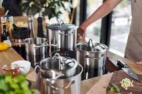 Resim Zwilling Essence Tencere Seti, Paslanmaz Çelik ve Cam, 5 Parça, Gümüş Rengi 
