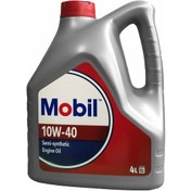 Resim Mobil 10W-40 Semi Sentetik Motor Yağı 4 L 