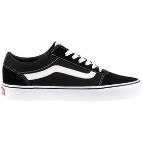 Resim Vans Mn Ward Erkek Günlük Ayakkabı Vn0a36emc4r1 Siyah/beyaz Siyah 
