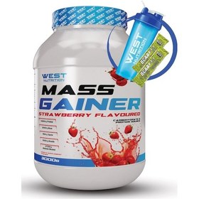 Resim West Nutrition Mass Gainer Karbonhidrat Tozu 3000 Gr + Hediye 