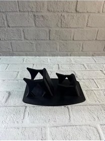 Resim İkili Gamepad Tutucu Siyah 7x18 cm Masa ve Raf Düzeni, Ürün Kodu: TEK-9F195FBCC3F555F25-CAN 