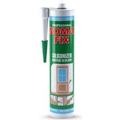Resim Somafix Siyah 500 gr / 310 ml Akrilik Mastik (SOMAFIX.S122) 