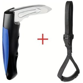 Resim Dashanshop Mavi 2si1 Arada Portatif Yaşlı Ve Engelli Destek Kolu Sağlam Tasarlanmış 