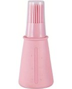 Resim Fochsia 1 Adet Ölçü İşaretli Silikon Fırça - Isıya Dayanıklı Yağ Fırçası Barbekü Aksesuarı 