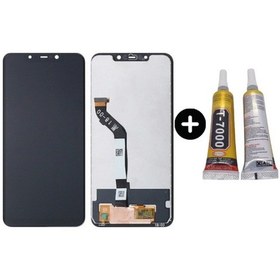 Resim Xiaomi Poco F1 Uyumlu A Kalite Lcd Ekran Dokunmatik + B7000 