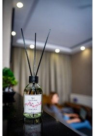 Resim Vivaldi Home Sakura Çiçeği Çubuklu Oda Kokusu Esansiyel Uçucu Yağ 100 ML 