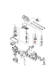 Resim Makita HR5212C Rulman 608 Ürün Kodu 210005-4 
