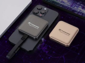 Resim ESD420 Portable 1TB MagSafe Bej SSD (TS1TESD420G) 