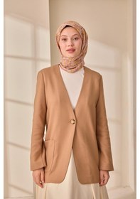 Resim Silk Home Soft Eşarp 73091-25 Yavruağzı, Haki, Yağ Yeşili, Gümüş 