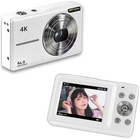 Resim Qyouth Zoom Vkemall Video Kamera Kamera İnç Ekran Dijital Dijital Dijital 64mp 4k/30fps 2.4 18x Ee 