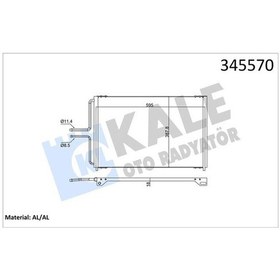 Resim Kale 345570 - Kondenser Al/al Avantıme-espace Iıı 