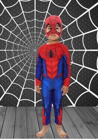 Resim Örümcek Adam / Spiderman Çocuk Kostümü 