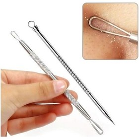 Resim Paslanmaz Çelik Sivilce - Akne - Siyah Nokta Cilt Temizleyici 2'li 