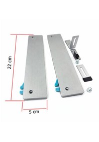 Resim Ayrıntıshop Sürgü Dolap Kapak Freni Hız Ayarlı Yavaşlatıcı Mekanizma Gri 