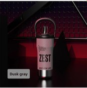 Resim Elmpaly 27.05oz Gri Termos Kahve Termosu Sızdırmaz Kapak Taşıma Sapı 