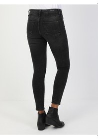 Resim Colin's 759 Lara Orta Bel Dar Paça Super Slim Fit Gri Kadın Jean Pantolon CL1048689_Q1.V1_DN40931 
