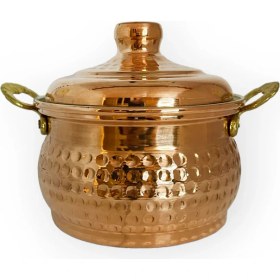 Resim Efemir Bakır Mini Güveç Tencere No:1 