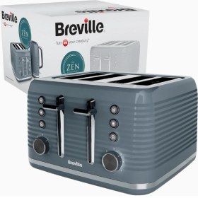 Resim Breville Zen 4 Dilim Ekmek Kızartma Makinesi Geniş Yuvalı 