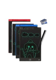 Resim Lcd Grafik Tablet Çocuk Çizim Tahtası 8.5 İnch 22 Cm Djital Karalama Tableti Yüksek Kalite Siyah 