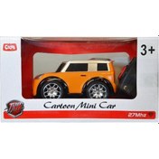 Resim Ctoys Cartoon Mini Car 27 Mhz Full Fonksiyon Uzaktan Kumandalı Sarı Araba Qx3688 93 