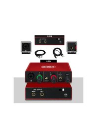 Resim Midex Special Paket-1 Stüdyo Ekipmanları Ses Kartı CX1 Mikrofon Kulaklık Stand 