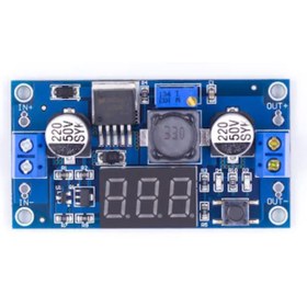 Resim Lm2596 Ayarlanabilir Dc Dc Voltaj Düşürücü Voltmetre Modülü N11.2975 