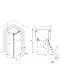 Resim Hafele Eternal 321 Lt. No Frost Inox Buzdolabı 