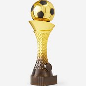 Resim Futbol Kupası - 27,5 Cm - Altın Rengi - C520 
