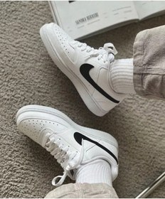 Resim Nike Court Vision Günlük Spor Ayakkabı Sneaker Beyaz | Unisex 