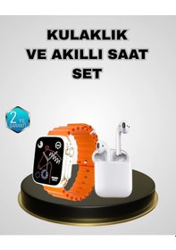 Resim Diğer Akıllı Saat Ve Kablosuz Kulaklık İos Android Uyumlu Teknoloji Seti 