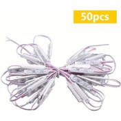 Resim Dashanshop 50 Adet Led Modül Işık 7000k Beyaz 1w Dc12v Işık Tabela Aydınlatma 