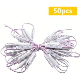 Resim Dashanshop 50 Adet Led Modül Işık 7000k Beyaz 1w Dc12v Işık Tabela Aydınlatma 