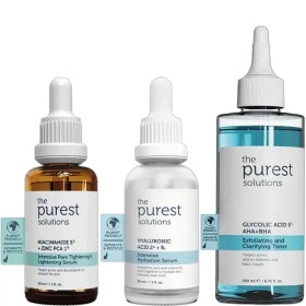 Resim The Purest Solutions Kuru Ciltlere Özel Sivilce ve Siyah Nokta Karşıtı Bakım Seti 