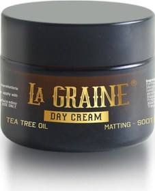 Resim La Graine Çay Ağacı Yağlı Matlaştırıcı Yatıştırıcı Gündüz Kremi 50 ML 